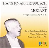 Mozart: Symphonies Nos. 39, 40, 41 von Hans Knappertsbusch