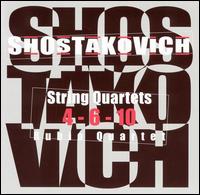 Shostakovich: String Quartets 4, 6, 10 von Rubio String Quartet