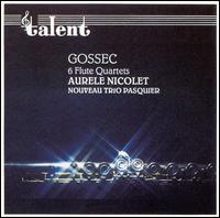 Gossec: 6 Flute Quartets von Aurele Nicolet