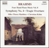 Brahms: Four Hand Piano Music, Vol. 8 von Various Artists