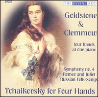 Tchaikovsky for Four Hands von Goldstone & Clemmow Piano Duo