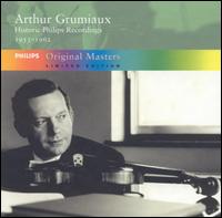 Historic Philips Recordings, 1953-1962 [Box Set] von Arthur Grumiaux