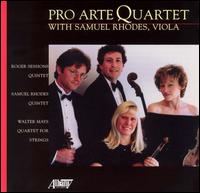 Pro Arte Quartet with Samuel Rhodes, Viola von Pro Arte String Quartet
