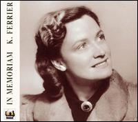 In Memoriam Kathleen Ferrier (1912-1953) von Kathleen Ferrier