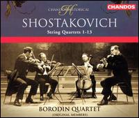 Shostakovich: String Quartets 1-13 von Borodin Quartet