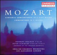 Mozart: Sinfonia Concertante; Concertone von Alexander Gibson