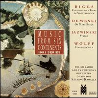 Music from Six Continents: Biggs, Dembski, Jazwinsky, Wolff (1991 Series) von Szymon Kawalla