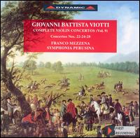 Giovanni Battista Viotti: Complete Violin Concertos, Vol. 9 von Franco Mezzena