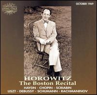 The Boston Recital von Vladimir Horowitz