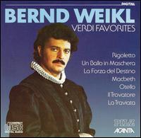 Verdi Favorites von Bernd Weikl