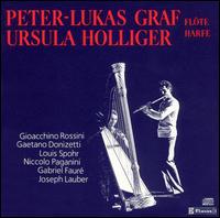 Werke für Flöte und Harfe von Peter-Lukas Graf