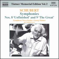 Schubert: Symphonies Nos. 8 & 9 von Georg Tintner