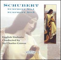 Schubert: Symphonies Nos. 1 & 5 von Charles Groves