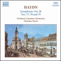 Haydn: Symphonies Nos. 77, 78 and 79 von Nicholas Ward