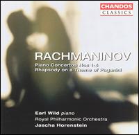 Rachmaninov: Piano Concertos Nos. 1-4; Rhapsody on a Theme of Paganini von Earl Wild