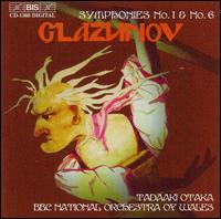 Glazunov: Symphonies Nos. 1 & 6 von Tadaaki Otaka