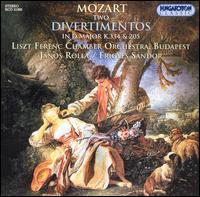 Mozart: Two Divertimentos in D major (K. 334 & K. 205) von Various Artists