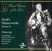 Verdi's Masterworks, Vol. 2 von Various Artists