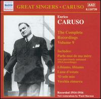 The Complete Recordings, Vol. 9 von Enrico Caruso