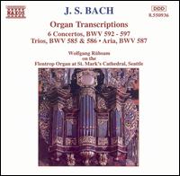 J.S. Bach: Organ Transcriptions von Wolfgang Rubsam