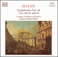 Haydn: Symphonies Nos. 80, 81 and 99 von Various Artists