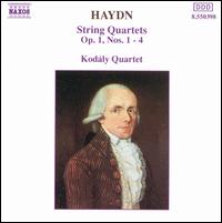 Haydn: String Quartets, Op. 1, Nos. 1-4 von Kodaly Quartet