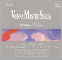 Bach: Das Wohltemperierte Klavier, Vol. 2, Part 1 von Christiane Jaccottet