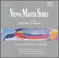 Georg Friedrich Händel: Concerti Grossi, Op. 6/5-7 von Various Artists