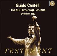The NBC Broadcast Concerts, December 1950 von Guido Cantelli