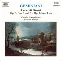 Geminiani: Concerti Grossi Op. 3 Nos. 5 & 6, Op. 7 Nos. 1-6 von Jaroslav Krcek