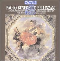 Paolo Benedetto Bellinzani: Sonate a flauto, Op. 3 von I Fiori Musicali