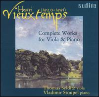 Henri Vieuxtemps: Complete Works for Viola & Piano von Thomas Selditz