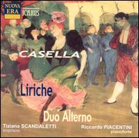 Alfredo Casella: Liriche von Duo Alterno