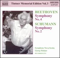 Beethoven: Symphony No. 4; Schumann: Symphony No. 2 von Georg Tintner
