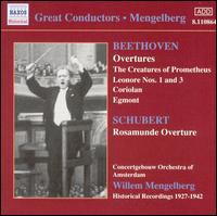 Mengelberg Conducts Beethoven & Schubert von Willem Mengelberg