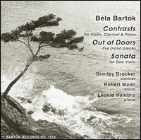 Bartók: Contrasts; Out of Doors; Sonata for Solo Violin von Various Artists