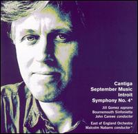 David Matthews: Cantiga; September Music; Introit; Symphony No. 4 von Various Artists