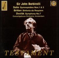 Barbirolli Conducts Satie, Britten, Dvorák von John Barbirolli