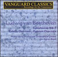 Beethoven: Symphonies 6 & 7; Fidelio Overture; Egmont Overture von Adrian Boult