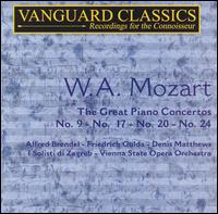W.A. Mozart: The Great Piano Concertos von Various Artists