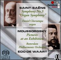 Saint-Saëns: Symphony No. 3 ("Organ"); Mussorgsky: Pictures at an Exhibition [Hybrid SACD] von Edo de Waart