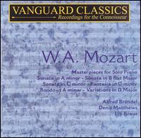 Mozart: Masterpieces for Solo Piano von Various Artists
