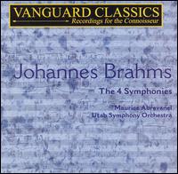 Brahms: The 4 Symphonies von Maurice de Abravanel