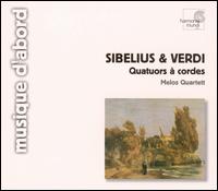 Sibelius & Verdi: Quatuors à cordes von Melos Quartett Stuttgart