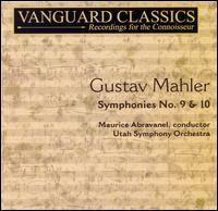 Mahler: Symphonies Nos. 9 & 10 von Maurice de Abravanel