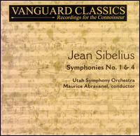 Sibelius: Symphonies Nos. 1-4 von Maurice de Abravanel