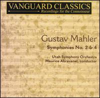 Mahler: Symphonies Nos. 2 & 4 von Maurice de Abravanel