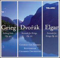 Grieg: Holberg Suite; Dvorák: Serenade for Strings; Elgar: Serenade for Strings von Conrad van Alphen