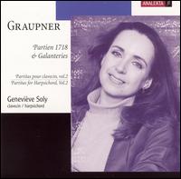 Graupner: Partitas for Harpsichord, Vol. 2 von Geneviève Soly