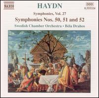 Haydn: Symphonies Nos. 50, 51 and 52 von Various Artists